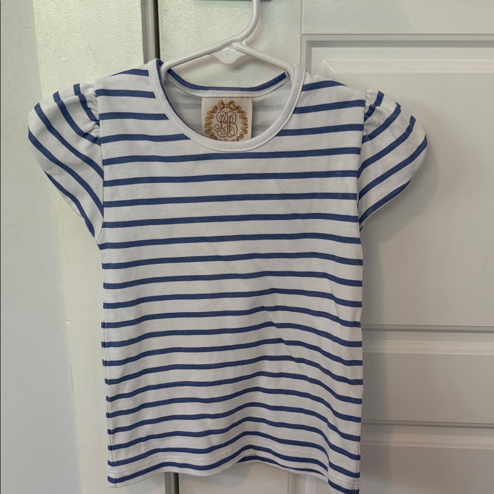 Penny’s Play Shirt - Park City Periwinkle Stripe